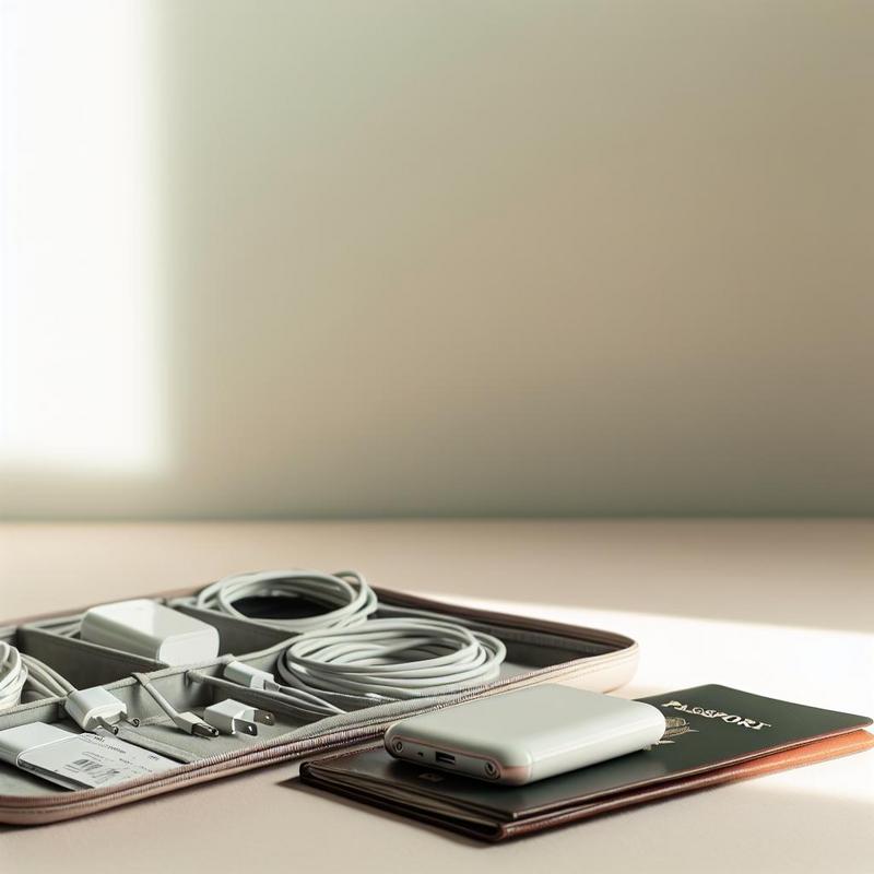 Essential Travel Tech Organizers for Cords and Chargers