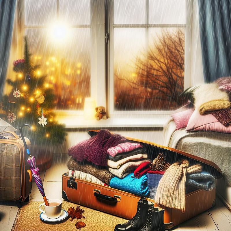 Stormy Weather Tips for Early Christmas Travel Packing